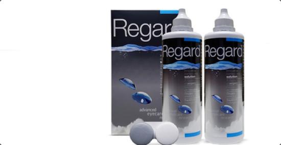 Regard Kontaktlinsenpflegemittel 2 x 355 ml  inkl. Behälter